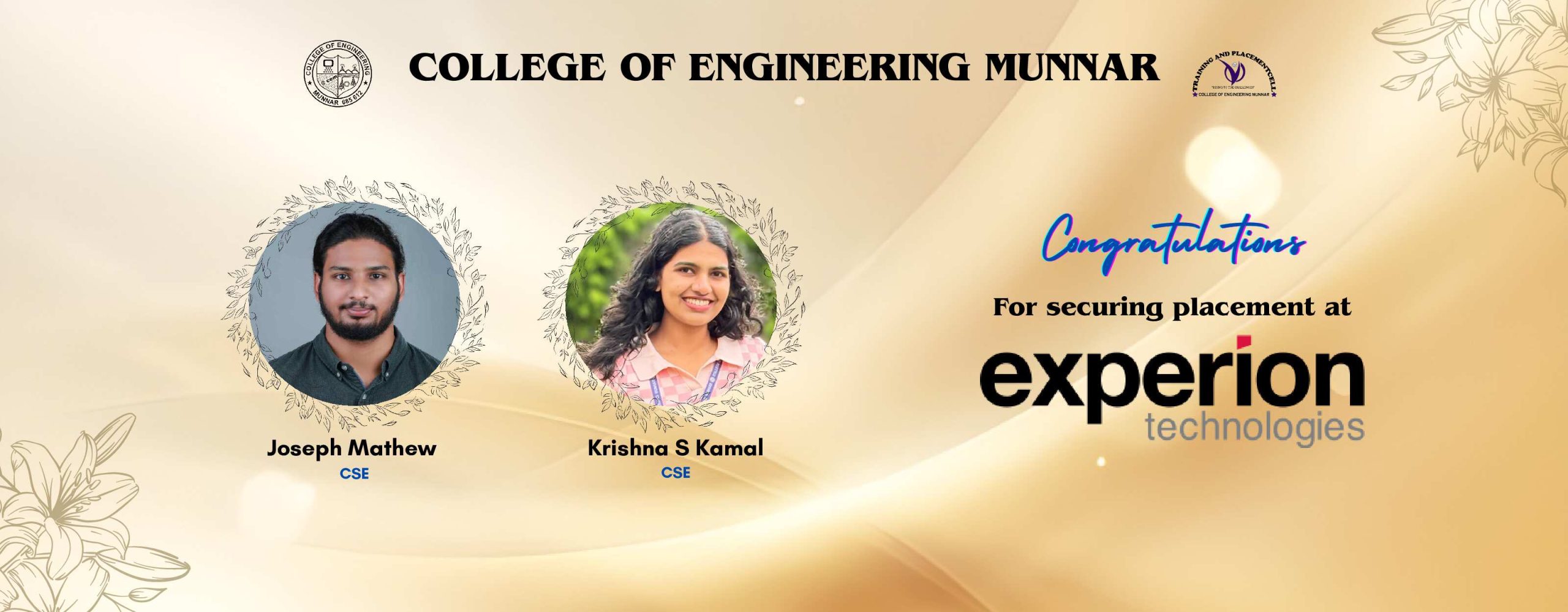 Recruitment by experion technologies 2025
