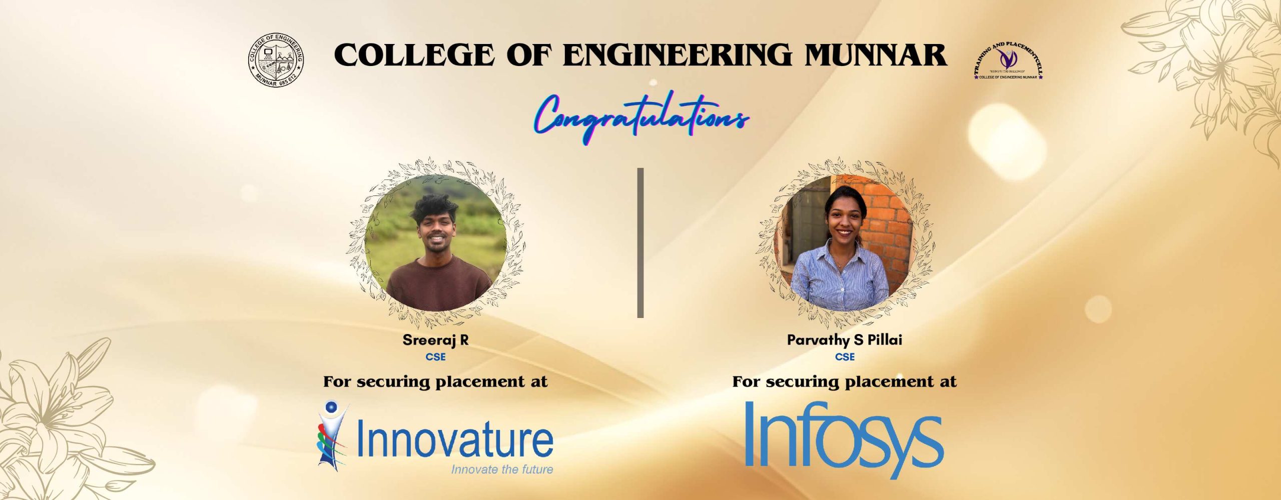 Recruitment by Innovature/Infosys 2025